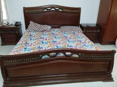 Used bed set in good condition