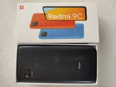 Redmi 9C with box and original charger