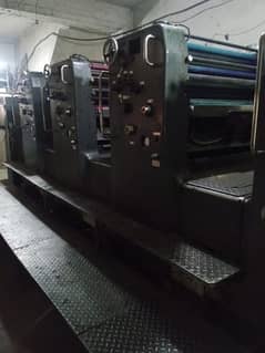 operator Heidelberg sm74  machine 4 color cpc