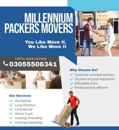 Packer & Movers/House Shifting/Loading /Goods Transport rent services