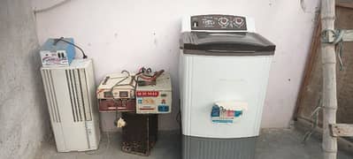 Washing مشین،  Window AC, Stabillizer & UPS