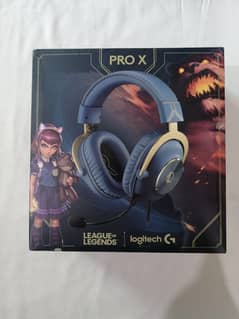 Logitech PRO X Gaming Headset League of Legends Edition in Mint Cond