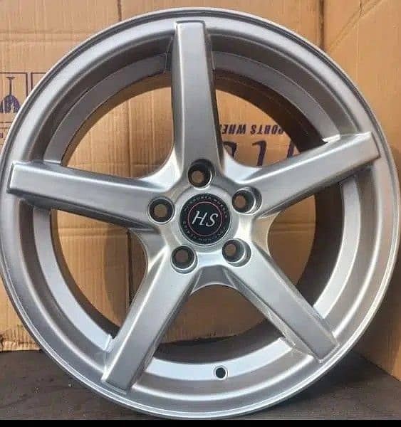 HS alloy rims Lahore. . . 0