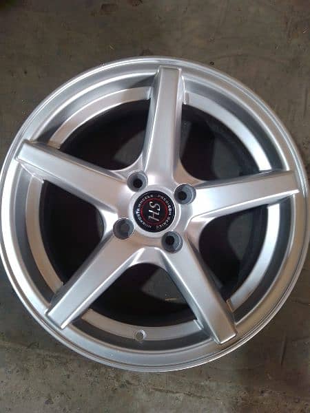 HS alloy rims Lahore. . . 2