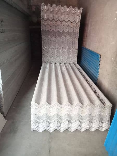 Fiber Cement Corrugated Sheets-Roofing/Warehouse/DairyFarm/CattleShed) 2