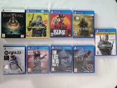 PS5 + PS4 Games [Elden Ring, FIFA 23, Cyberpunk, Red Dead Redemption]