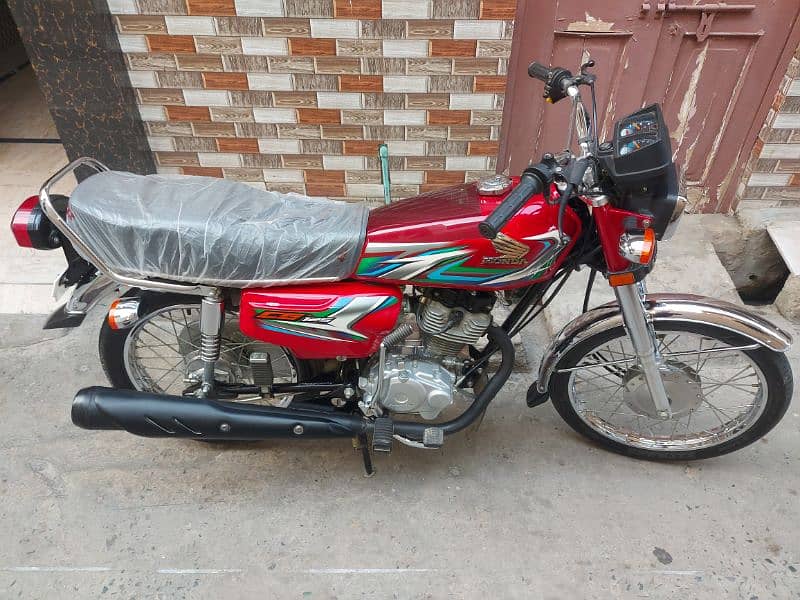 Honda cg 125 2023 red 2