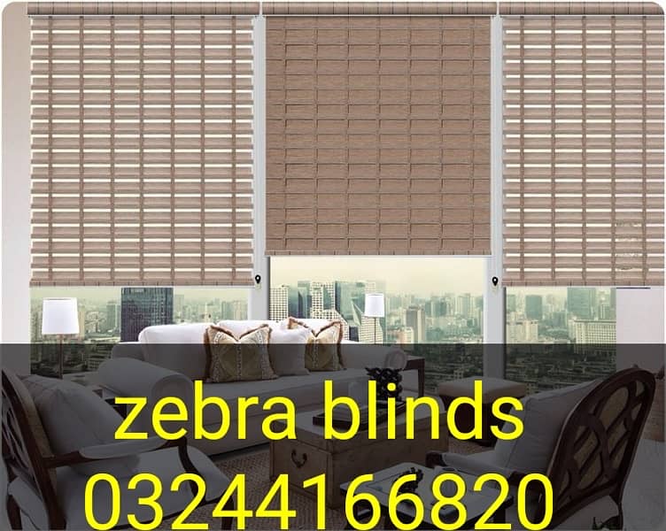 Roller, zebra, wooden Window Blinds , Curtains available . 4