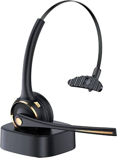 Bluetooth Trucker calling headphones Headset with Microphone 0