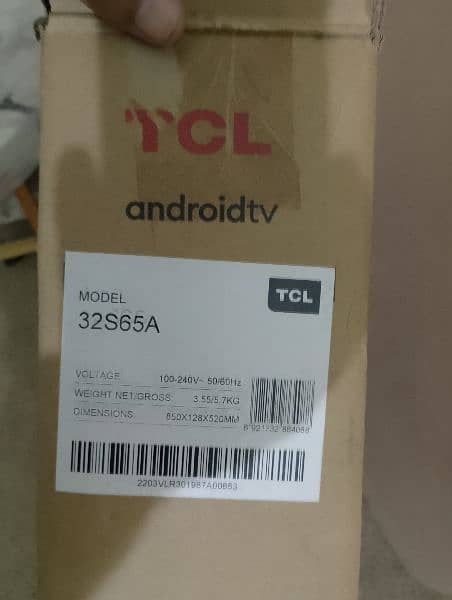 TCL 32 inch led android 6