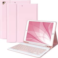 Keyboard Case for iPad 10.2 Inch / 9th 8th / 7th Generation, with Det