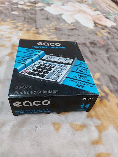 Casio and Eaco Calculator 7