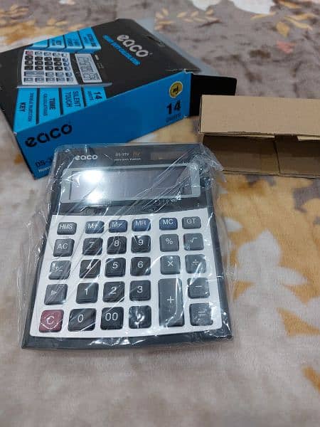 Casio and Eaco Calculator 9