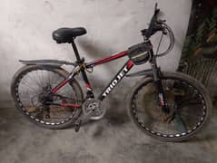 Importad triojet bycycle dual front shok with 10gear