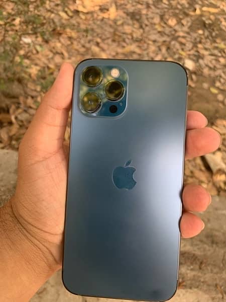 iphone 12 pro max with box waterpack 128gb jv non pta 8