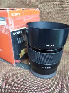 Sony 50mm 1.8 FE For Full frame Cameras