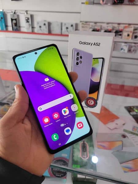 Samsung Galaxy a52 8/128 GB 03238324936 My WhatsApp number 0