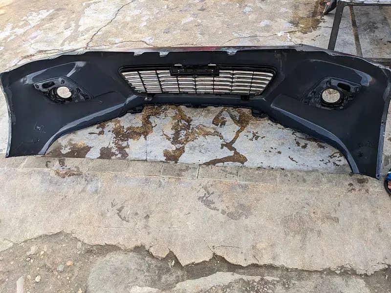 Original Toyota Revo 2020 2021 Front Bumper With Grille 2