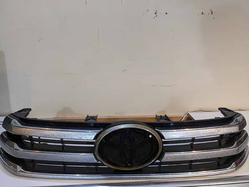 Original Toyota Revo 2020 2021 Front Bumper With Grille 10