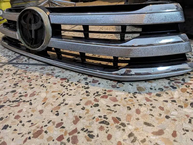 Original Toyota Revo 2020 2021 Front Bumper With Grille 16