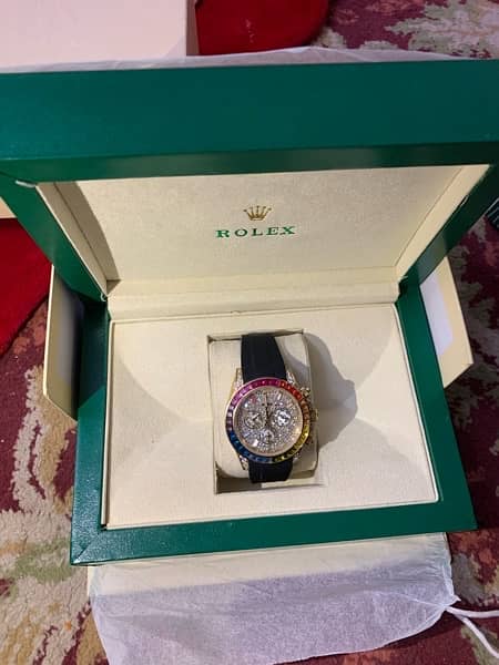 Rolax Dytona 24k Gold 7