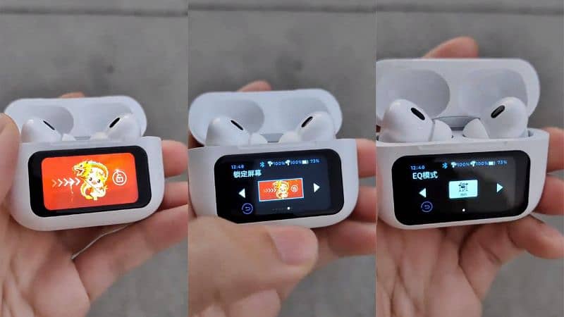 Airpods with LED display 4