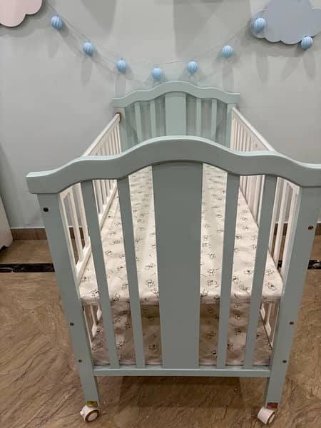 Slightly Used Baby Cot For Sale 3