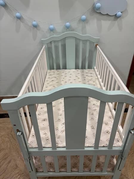 Slightly Used Baby Cot For Sale 4