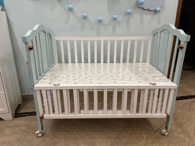 Slightly Used Baby Cot For Sale 6