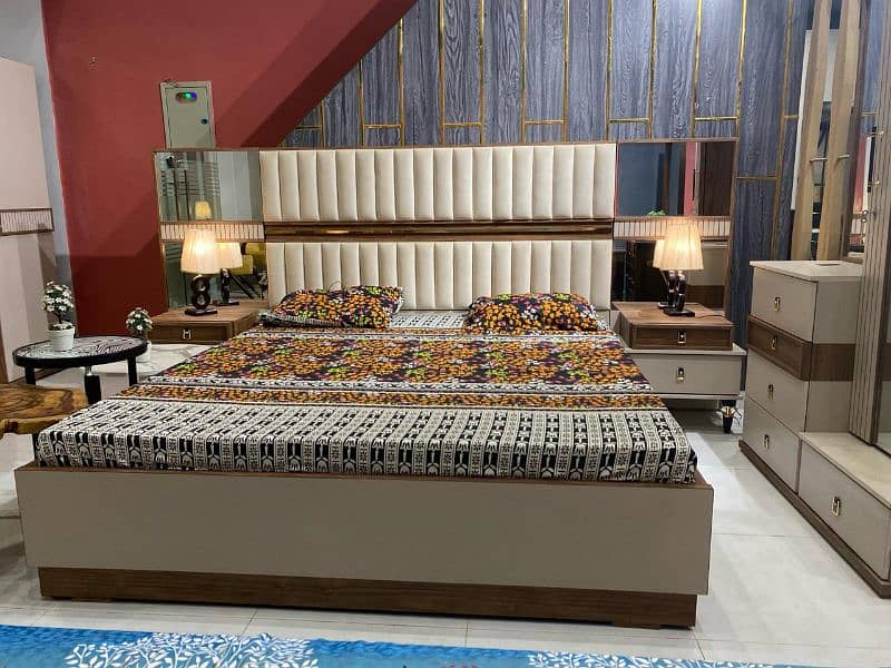 bedset/king size bed/wooden bed/patex 5