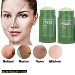 green face mask stick