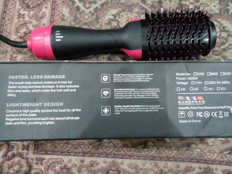 HAIR DRYERAND STYLER 4