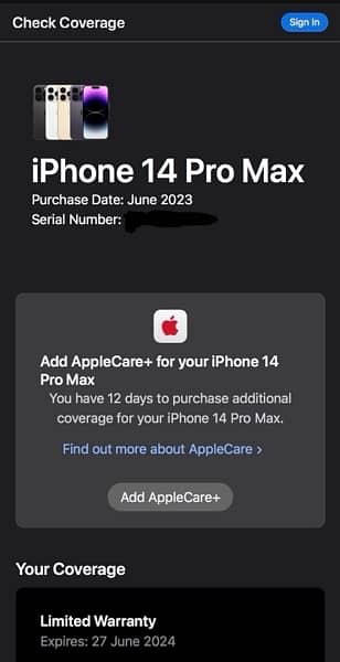 iPhone 14 Pro Max 256 GB 100% Health complete Box in warranty 16