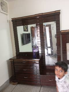 Dressing Table, Show Case, Clothes Cupboard