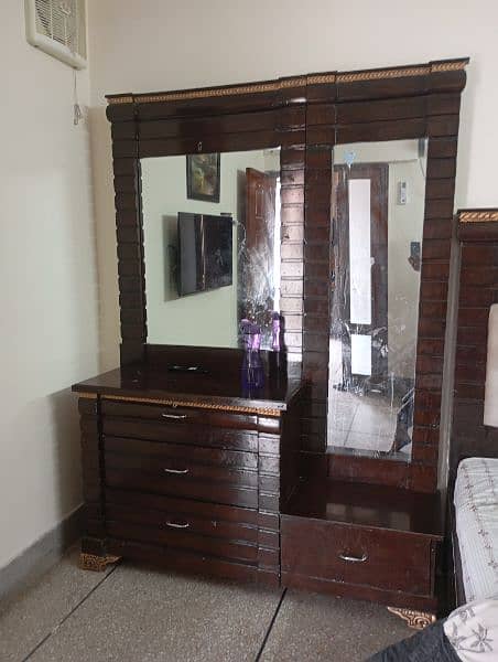 Dressing Table, Show Case, Clothes Cupboard 1