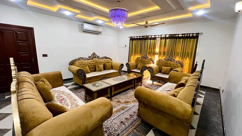 Fully furnished house available for Rent in bahria towan Rawalpindi 15