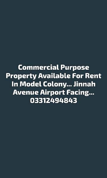 Rent House In Model Colony 19