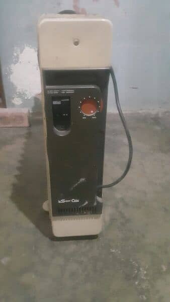 Oil fin heater electric 15 fins 0