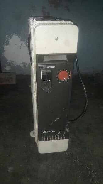 Oil fin heater electric 15 fins 6