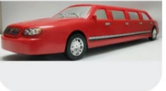 Red limousine toy car for kids