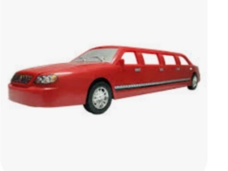Red limousine toy car for kids 1