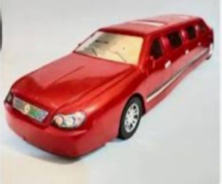 Red limousine toy car for kids 3