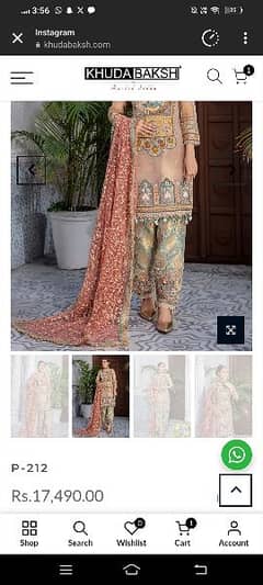 khudabakhsh 3 piece suit stitched for sale