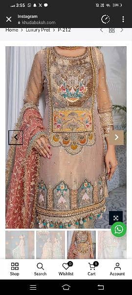 khudabakhsh 3 piece suit stitched for sale 1