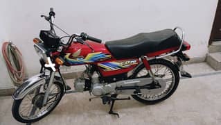 Honda CD 70 2021 model hai all ok Hai