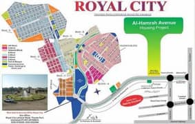 Two 5 Marla Plots For Sale in Royal City HousingSociety (Lehtrar Road)