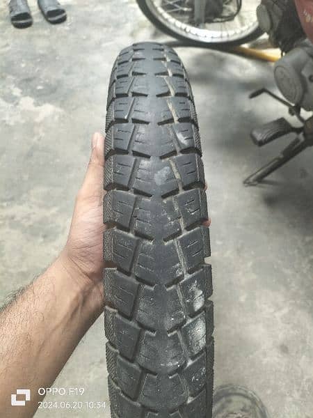 Suzuki 15o Honda 1oo Yamaha ybr 125 ka tyre description parh len 9