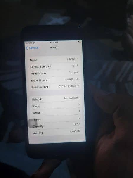 iphone 7 32gb pta approved button not work read descriptions 5