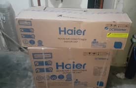 Haier DC inverter 1.5 ton Heat and Cool New Ac