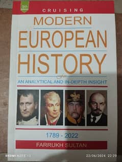 MODERN EUROPEAN HISTORY